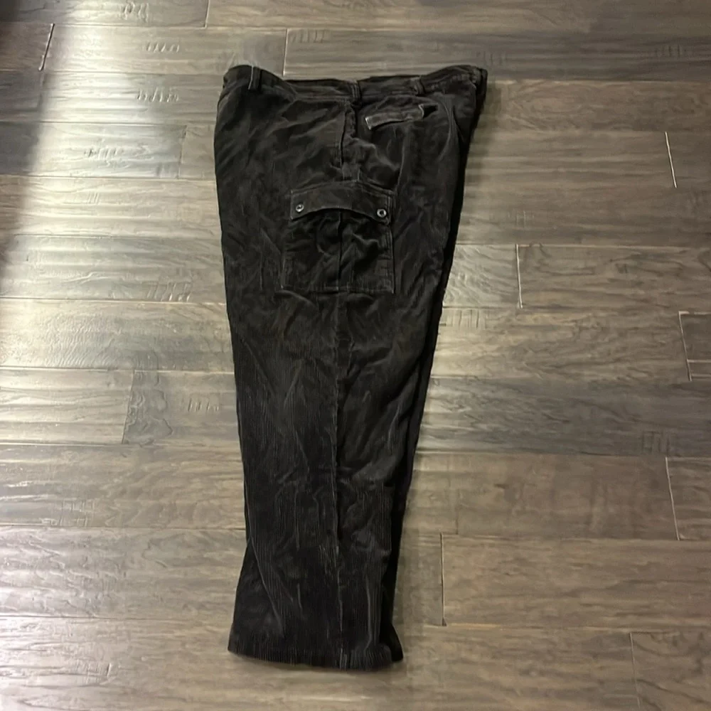 Polo Ralph Lauren Corduroy Cargo Pants Vintage Brown Mens Size 40x30